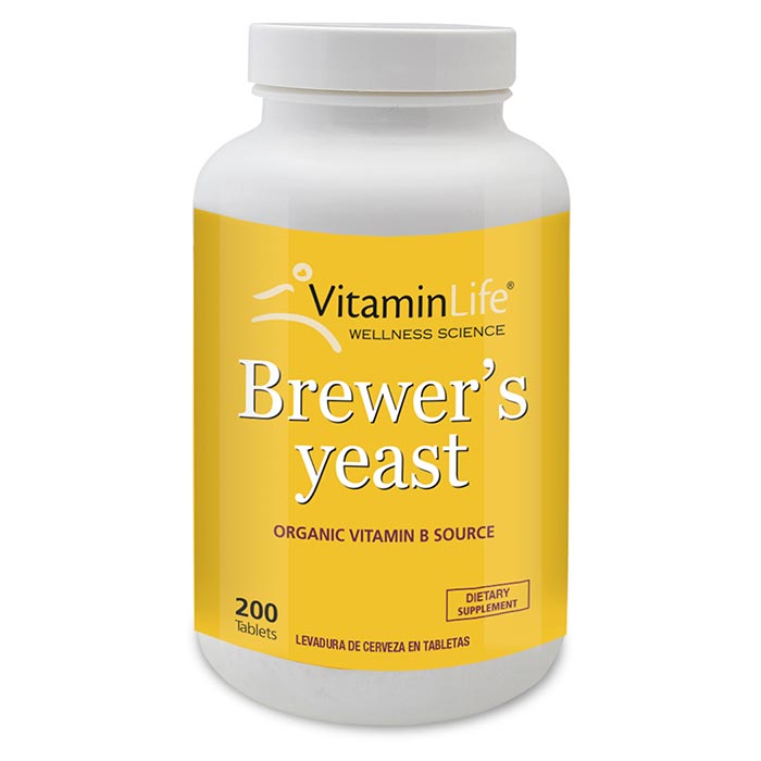 BREWER YEAST 500 mg. X 200 TAB. Vitaminlife