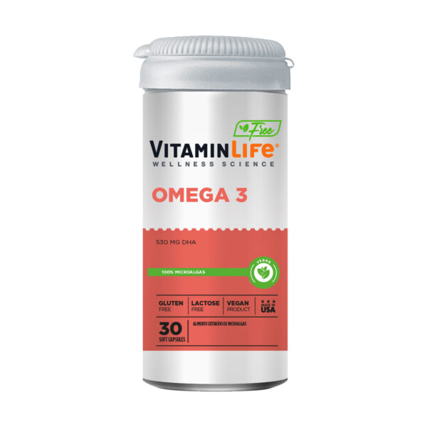 OMEGA 3 VEGAN X 30   VITAMINLIFE FREE