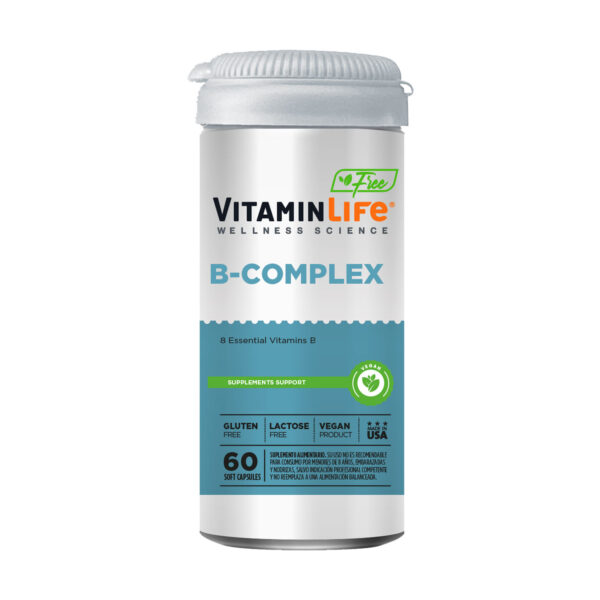B-COMPLEX VEGAN X 60  VITAMINLIFE FREE